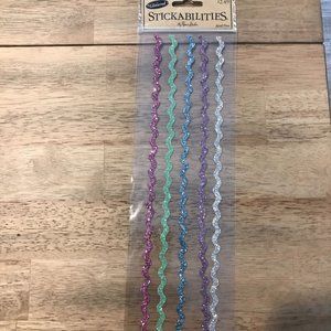 The Paper Studio Stickabilities Glitter Border Stickers